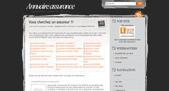 Desktop Screenshot of annuaireassurance.com